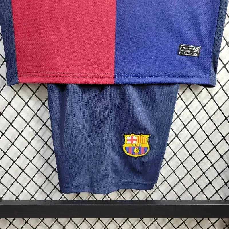 Camisa Barcelona TRAVIS SCOTT Home 24/25 - Torcedor Infantil