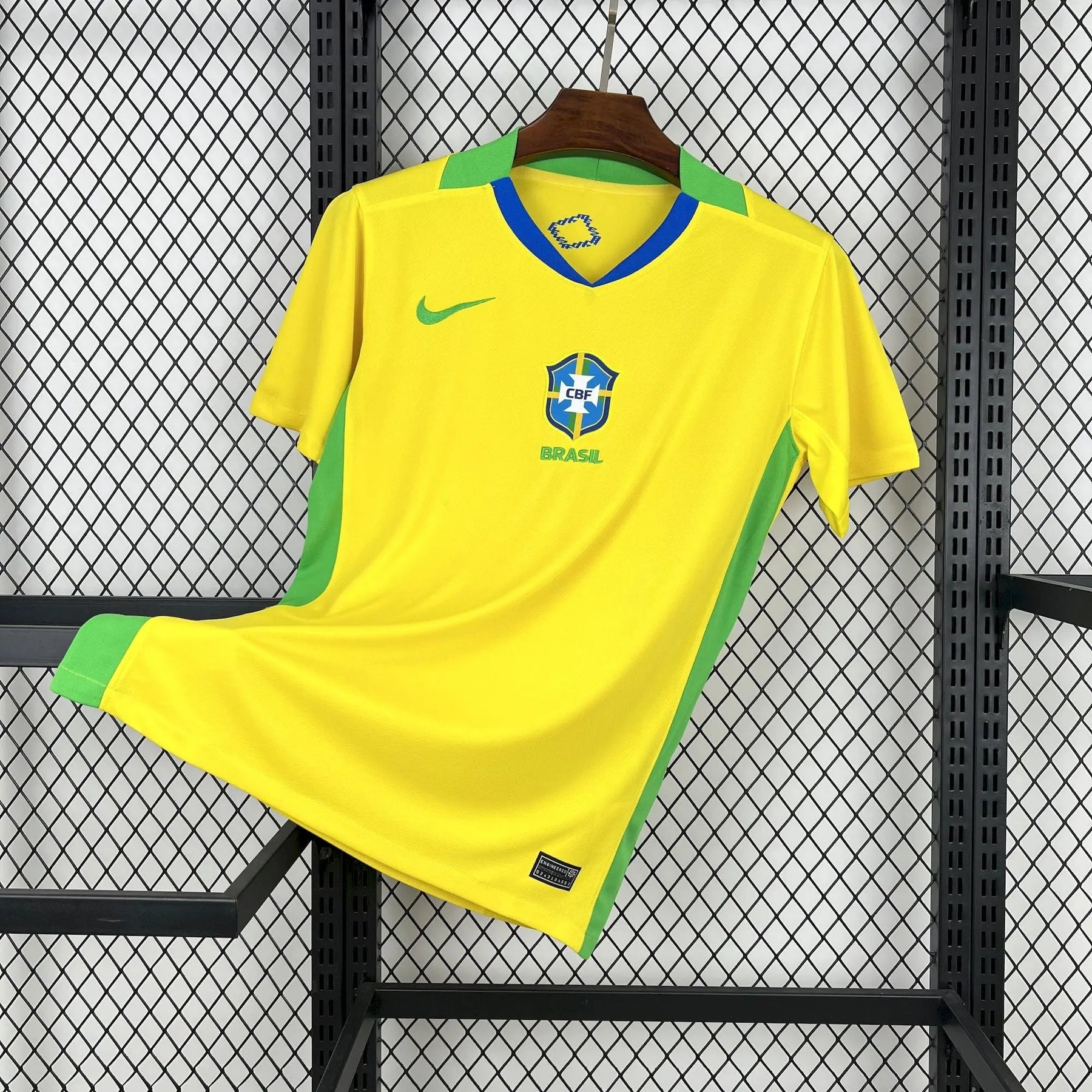 Camisa Brasil Home 25/26 - Torcedor Masculina Amarela