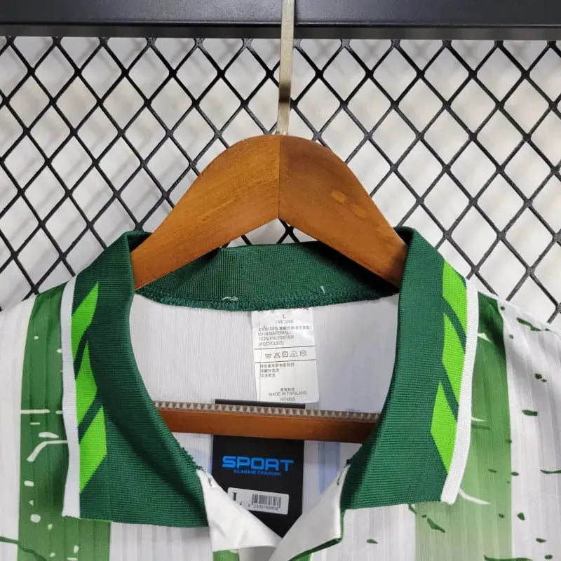 Camisa Palmeiras Away Retrô 1996 - Torcedor Masculina Branca PARMALAT