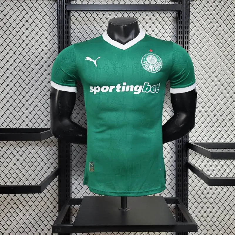 Camisa Palmeiras Home 25/26 - Jogador Masculina Verde