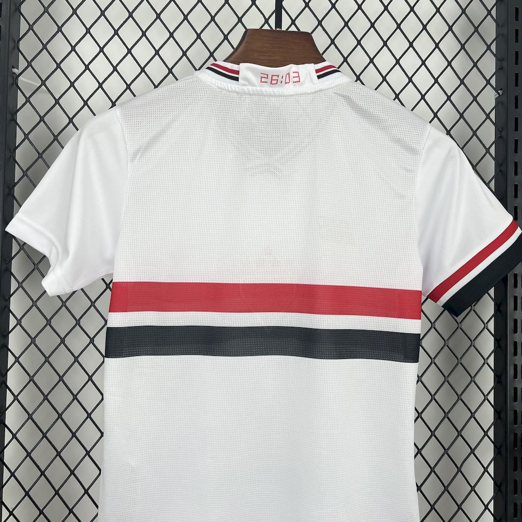 Camisa São Paulo Home 25/26 - Torcedor Infantil Branca
