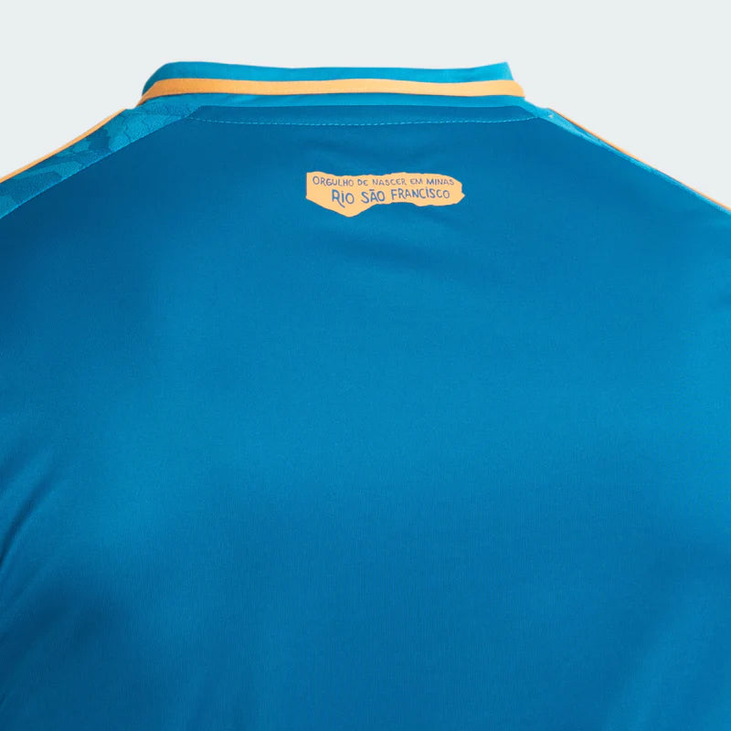 Camisa Cruzeiro III 25/26 s/n Torcedor Adidas Masculina - Azul