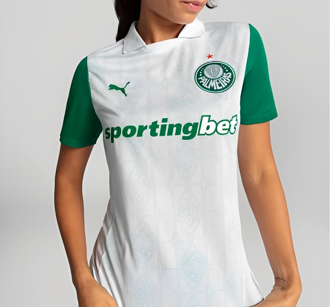 Camisa Palmeiras Puma II 25/26 Torcedor Feminino