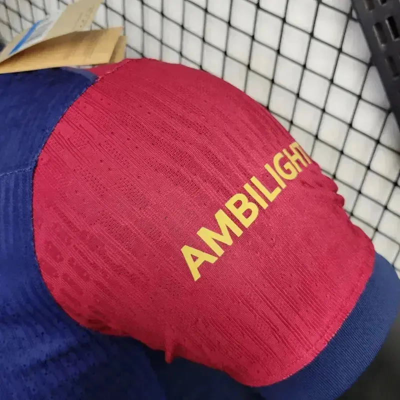 Camisa Barcelona TRAVIS SCOTT Home 24/25 - Jogador Masculina