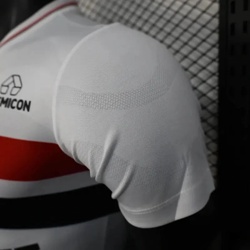 Camisa São Paulo Home 25/26 - Jogador Masculina Branca