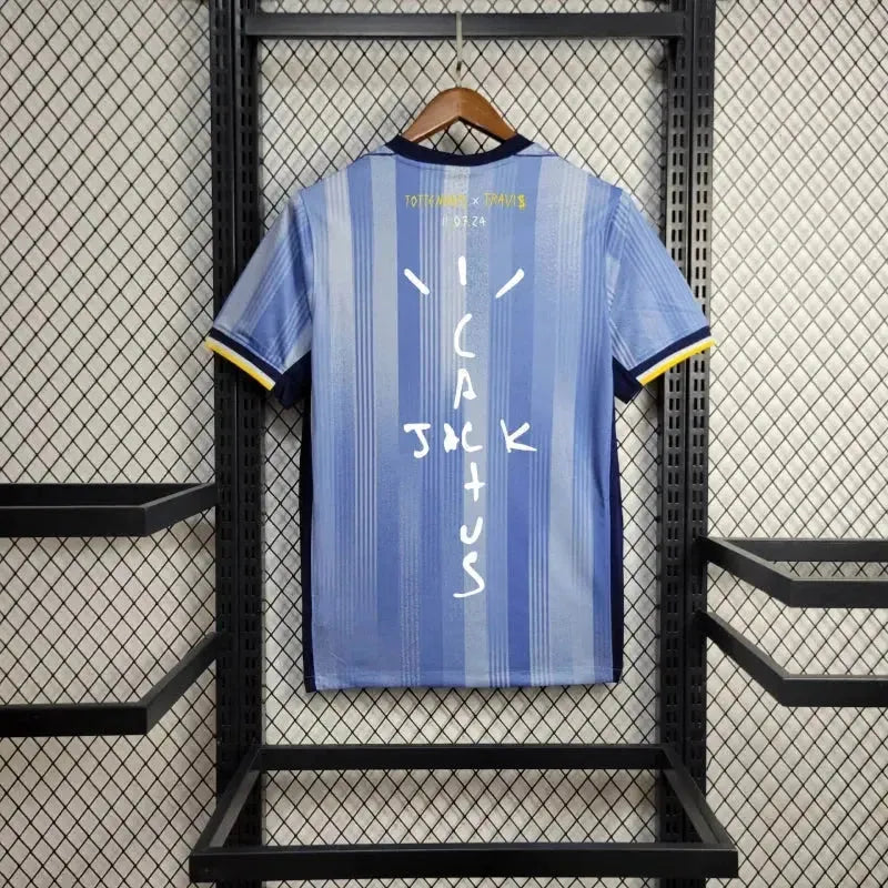Camisa Tottenham X Travis Scott Away 24/25 - Torcedor Masculina Azul