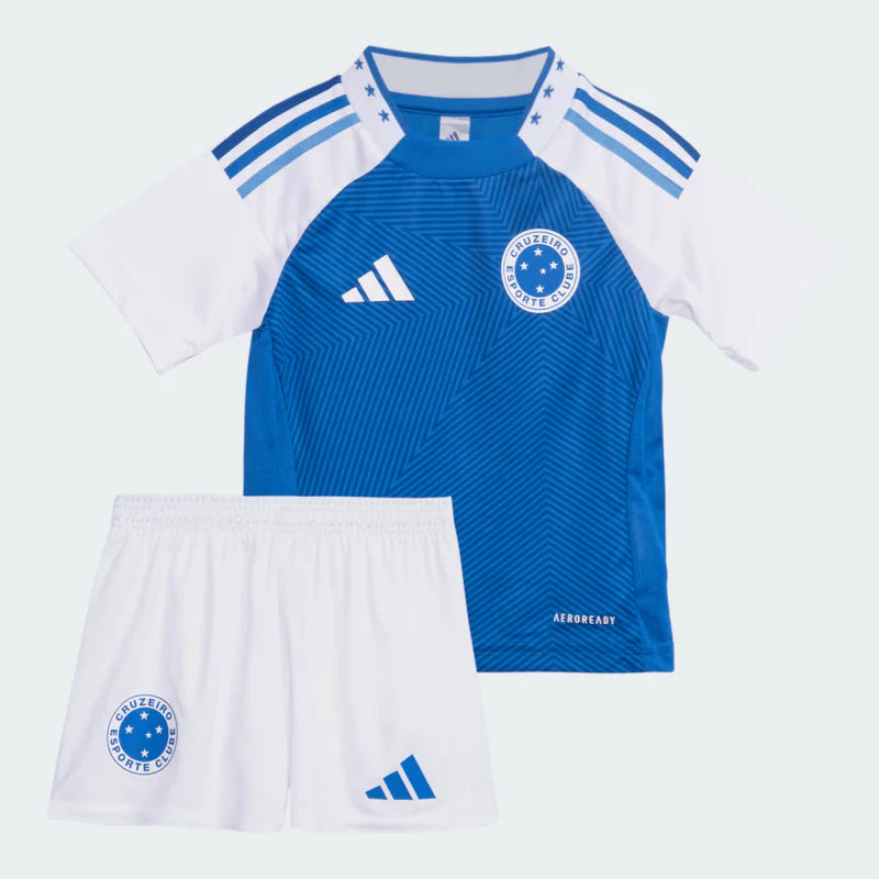 Conjunto Infantil adidas Cruzeiro 2025/26 I