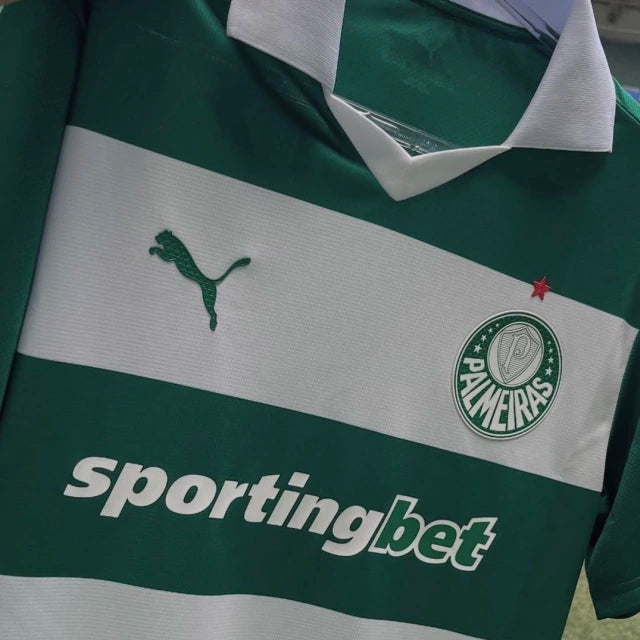 Camisa Palmeiras Avanti 25/26 Listrada - Edição Limitada Modelo Jogador