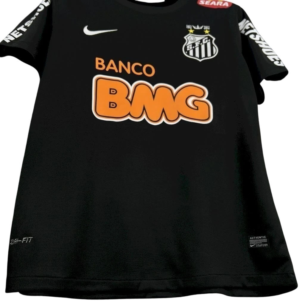 Camisa Santos Black Retrô 2011/12 Masculina - Preta