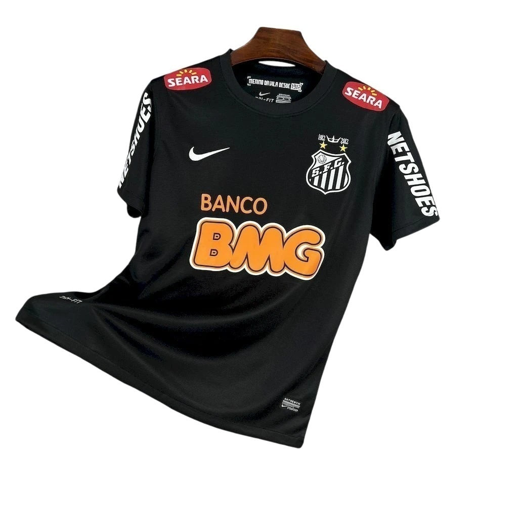 Camisa Santos Black Retrô 2011/12 Masculina - Preta