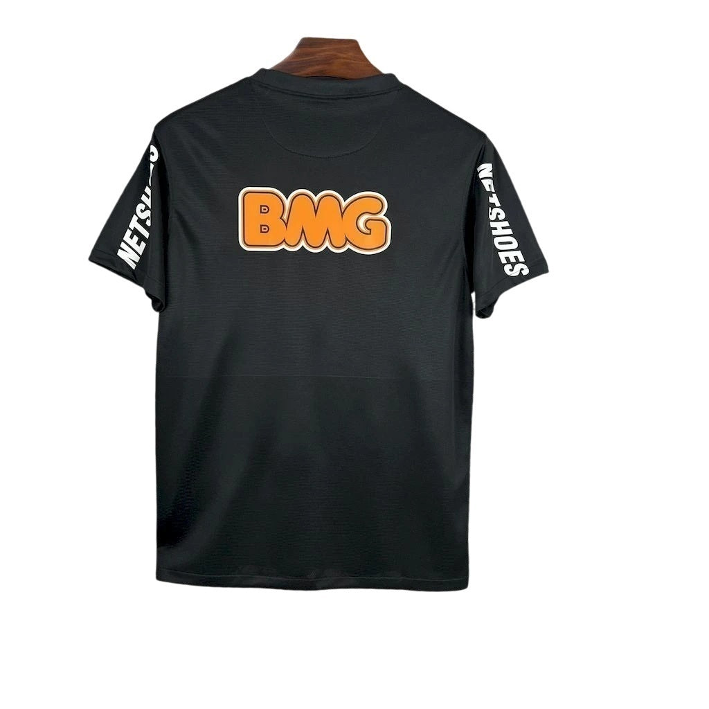 Camisa Santos Black Retrô 2011/12 Masculina - Preta