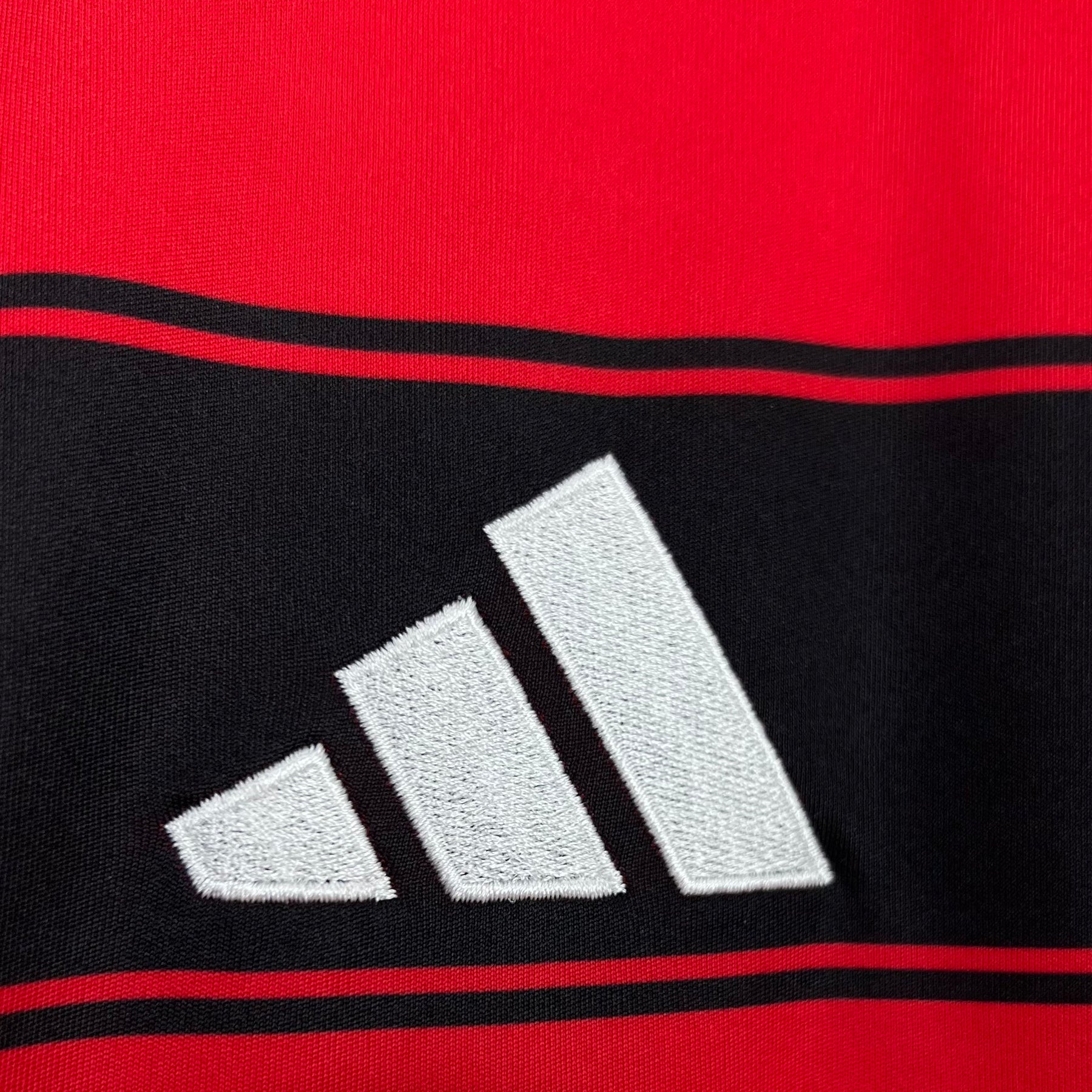 Camisa Flamengo I 2025 Torcedor Adidas Masculina - Vermelho+Preto