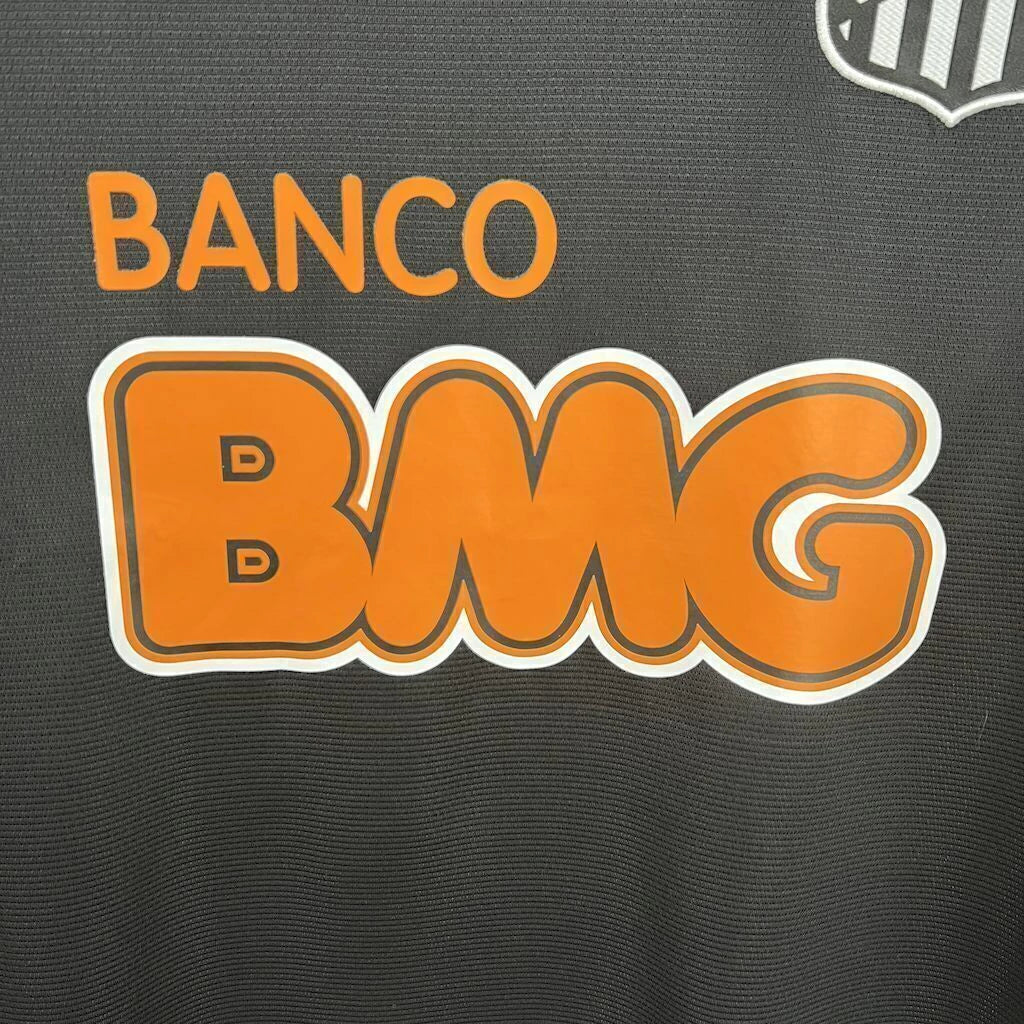 Camisa Santos Black Retrô 2011/12 Masculina - Preta