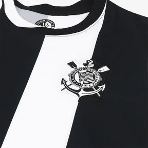 Camisa Corinthians  24/25  Feminina - Branco+Preto