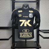 CAMISA SANTOS PRETA  2025 VERSAO JOGADOR