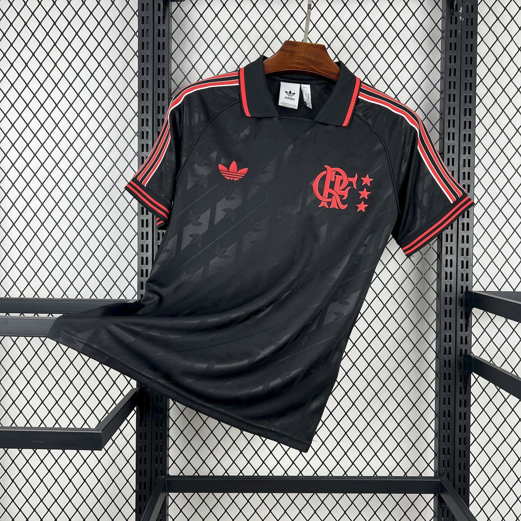 Camisa Flamengo Lifestyle 2025 - Preta