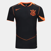 Camisa Corinthians III 25/26 s/n Jogador Nike Total 90 Masculina  - Preto+Laranja