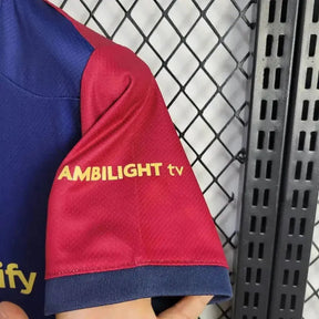 Camisa Barcelona TRAVIS SCOTT Home 24/25 - Torcedor Infantil