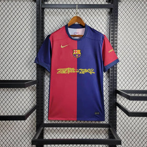 Camisa Barcelona TRAVIS SCOTT  24/25 - Torcedor Masculina