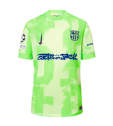 Camisa Barcelona TRAVIS SCOTT Third Away 24/25 - Torcedor Masculina Verde