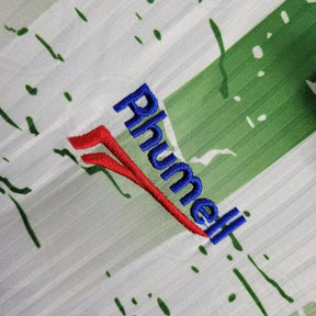 Camisa Palmeiras Away Retrô 1996 - Torcedor Masculina Branca PARMALAT
