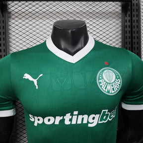 Camisa Palmeiras Home 25/26 - Jogador Masculina Verde