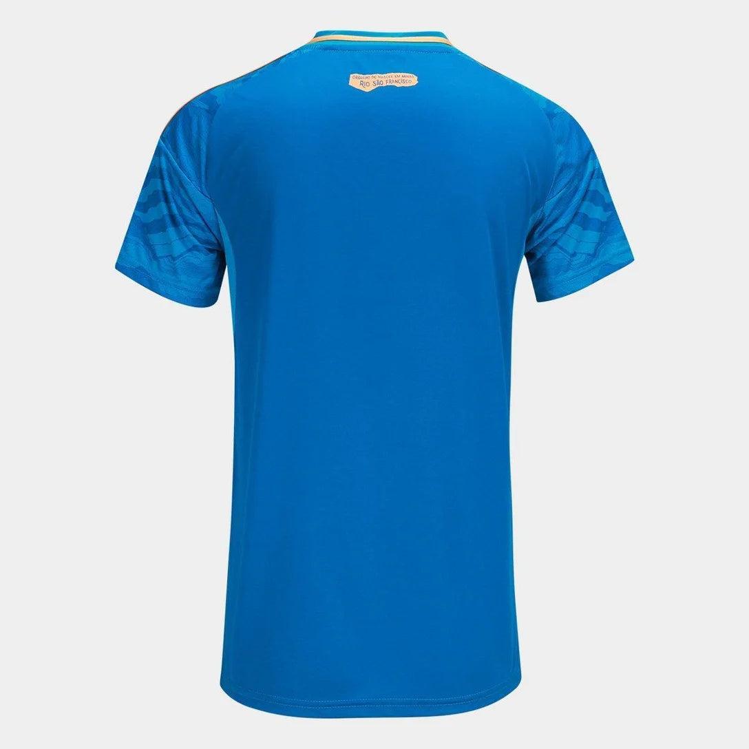 Camisa Cruzeiro III 25/26 s/n Torcedor Adidas Feminina - Azul