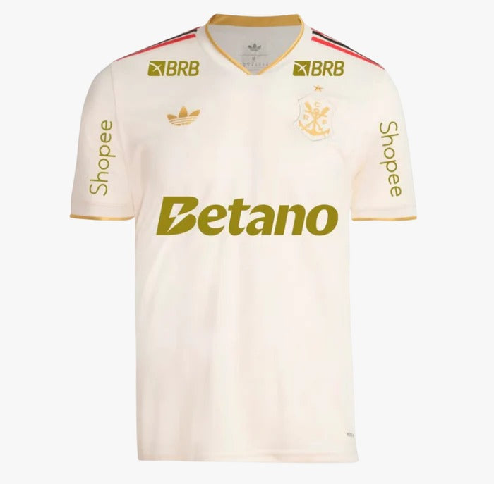 Camisa do Flamengo III + Patrocinios - 2025/2026