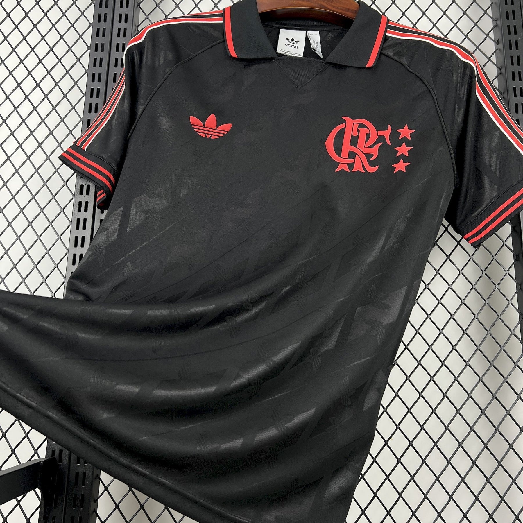 Camisa Flamengo Lifestyle 2025 - Preta