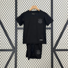 Camisa Timão Away 24/25 - Torcedor Infantil Preta