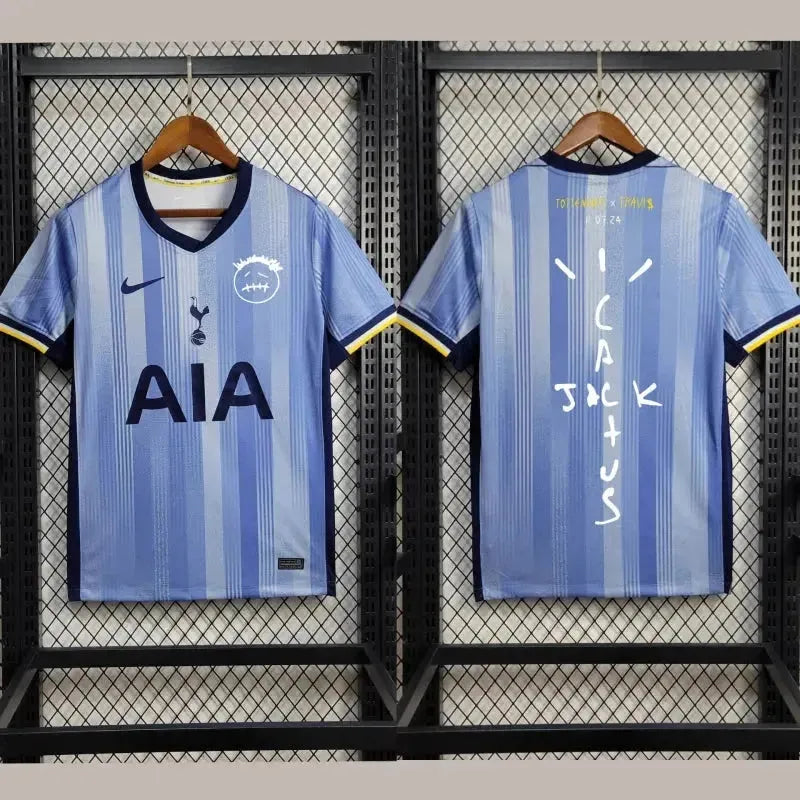 Camisa Tottenham X Travis Scott Away 24/25 - Torcedor Masculina Azul