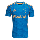 Camisa Cruzeiro III 25/26 s/n Torcedor Adidas Masculina - Azul