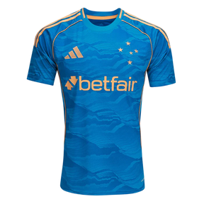 Camisa Cruzeiro III 25/26 s/n Torcedor Adidas Masculina - Azul
