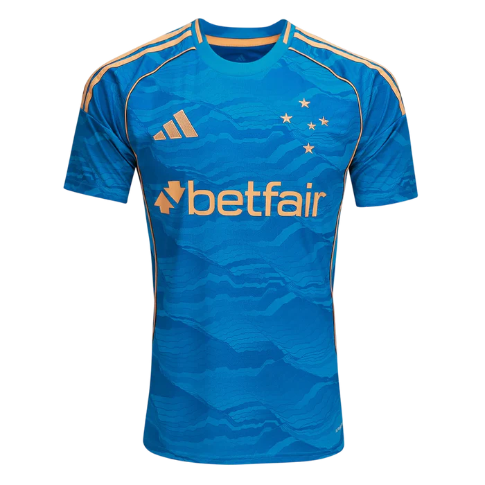 Camisa Cruzeiro III 25/26 s/n Torcedor Adidas Masculina - Azul