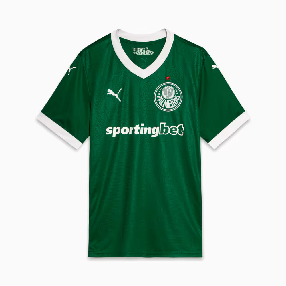 Camisa Puma Palmeiras I 2025 Torcedor