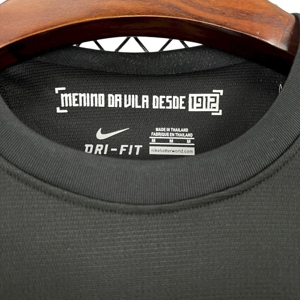 Camisa Santos Black Retrô 2011/12 Masculina - Preta